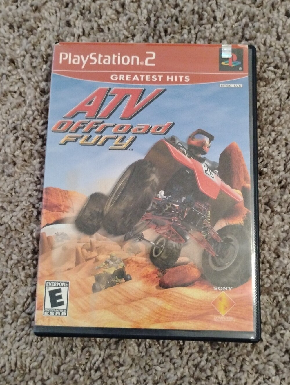 ATV Offroad Fury (PlayStation 2, PS2) - Greatest Hits - Game Disc & Case